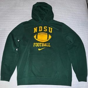 Nike NDSU Bison Retro Football Lockup Club Pullover Hoodie